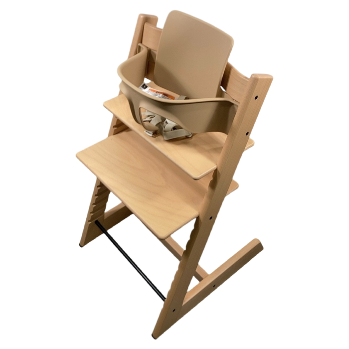 Shop Stokke Tripp Trapp High Chair With Baby Set, 2, Natural at GoodBuy Gear