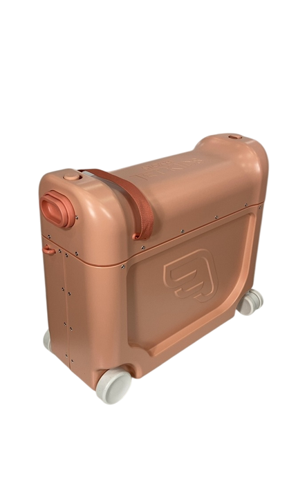 Shop Stokke JetKids BedBox + Crew Backpack Travel Bundle, Coral Pink at GoodBuy Gear