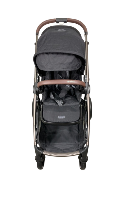 Shop Cybex Gazelle S Modular Stroller, 2023, Moon Black, Taupe Frame at GoodBuy Gear