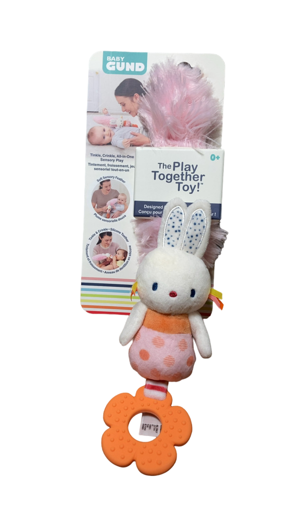 Baby Gund Tinkle Crinkle Play Together Toy, Bunny