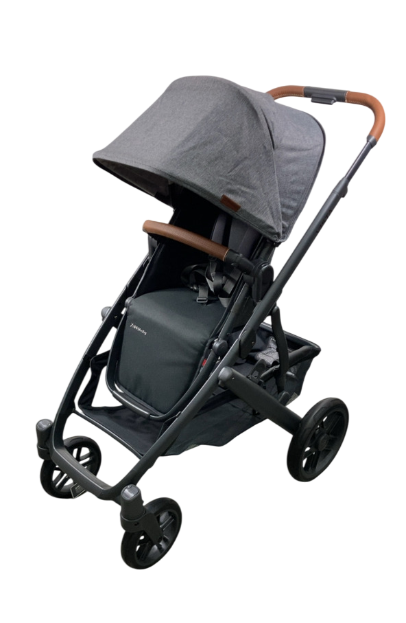 uppababy vista sun shield UPPAbaby VISTA V2 Stroller, 2023, Greyson (Charcoal Melange)