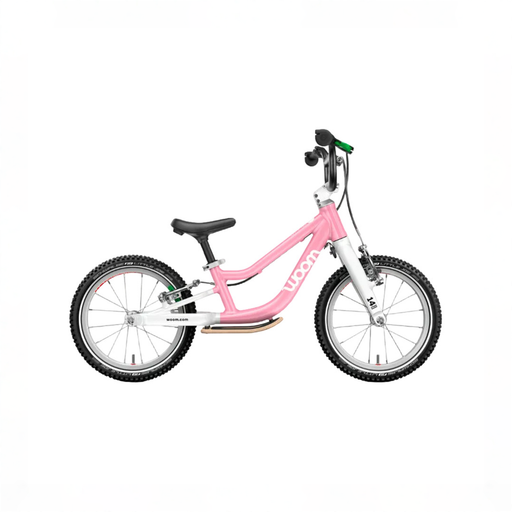 Shop Woom GO 1 Plus Balance Bike, Powder Pink at GoodBuy Gear