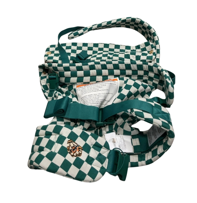 Shop Mabē The Monarch Carrier, Evergreen Check at GoodBuy Gear