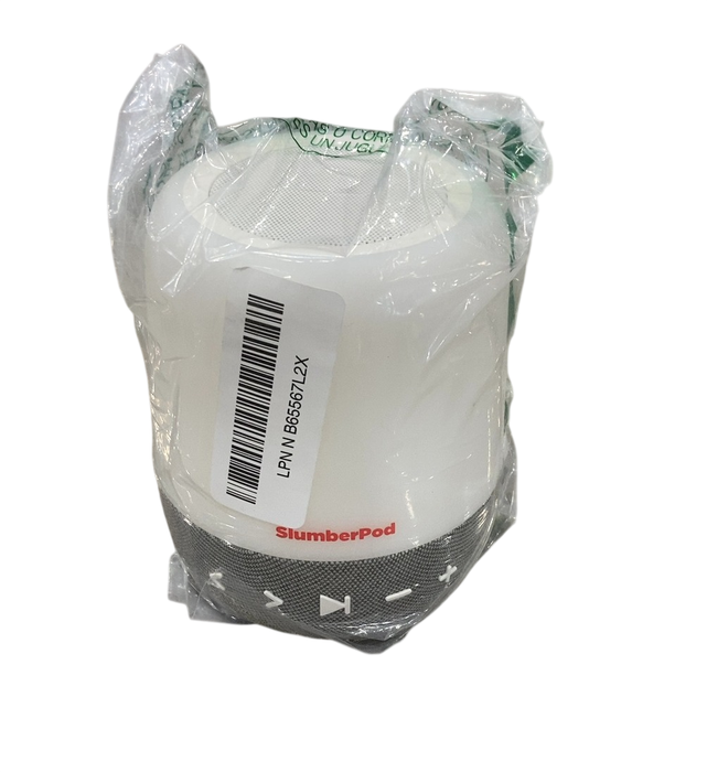 Shop SlumberPod SlumberCalm 2 in 1 Sound Machine & Night Light, White/Gray at GoodBuy Gear