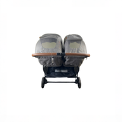 Shop Nuna TRVL Dubl Stroller, 2024, Granite at GoodBuy Gear