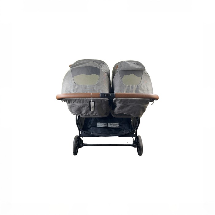 Shop Nuna TRVL Dubl Stroller, 2024, Granite at GoodBuy Gear