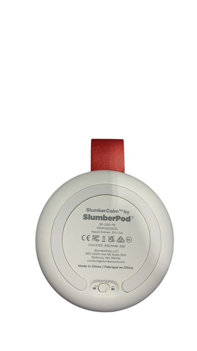 Shop SlumberPod SlumberCalm Portable Sound & White Noise Machine, White/Orange at GoodBuy Gear