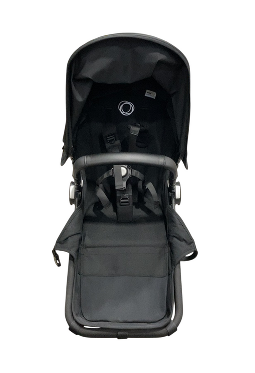 Shop Bugaboo Donkey 5 Duo Extension Set, 2025, Black, Midnight Black, Midnight Black, with Canopy at GoodBuy Gear