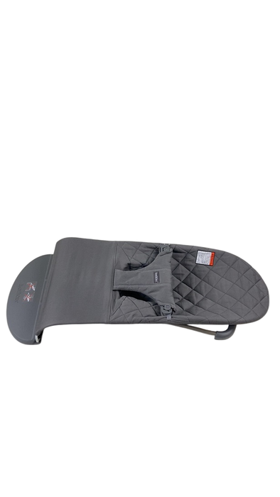 Shop BabyBjorn Bouncer Bliss, Anthracite Cotton Classic Quilt, Dark Gray Frame at GoodBuy Gear