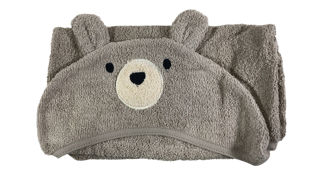 Shop Tiny Kind Cozy Critter Bath Time Set 4 Piece, Taupe Bear at GoodBuy Gear