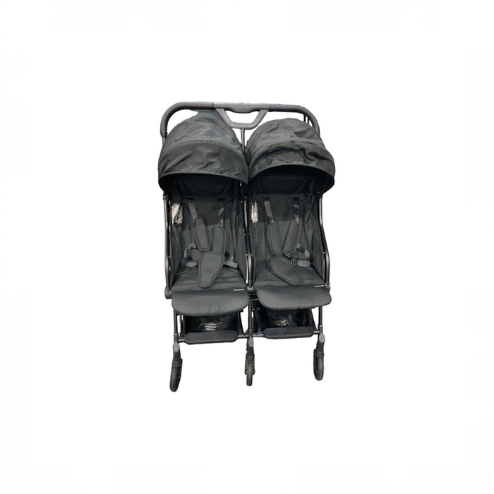 Shop Mompush Lithe Double Stroller, 2026, Black at GoodBuy Gear