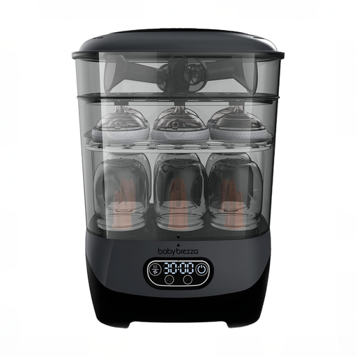 Shop Baby Brezza Sterilizer And Dryer Advanced, Charcoal at GoodBuy Gear