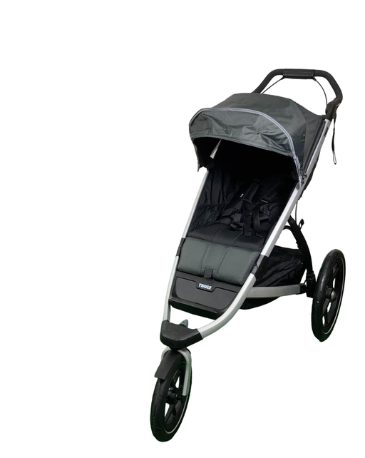 used Thule Urban Glide 2 Jogging Stroller Single, Dark Shadow, Aluminum, 2021