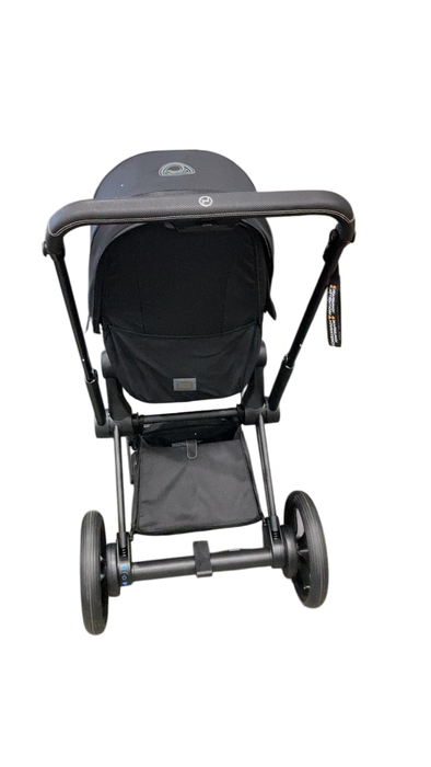 Shop Cybex E-PRIAM Electric Stroller, 2022, Deep Black, Matt Black, without Battery at GoodBuy Gear