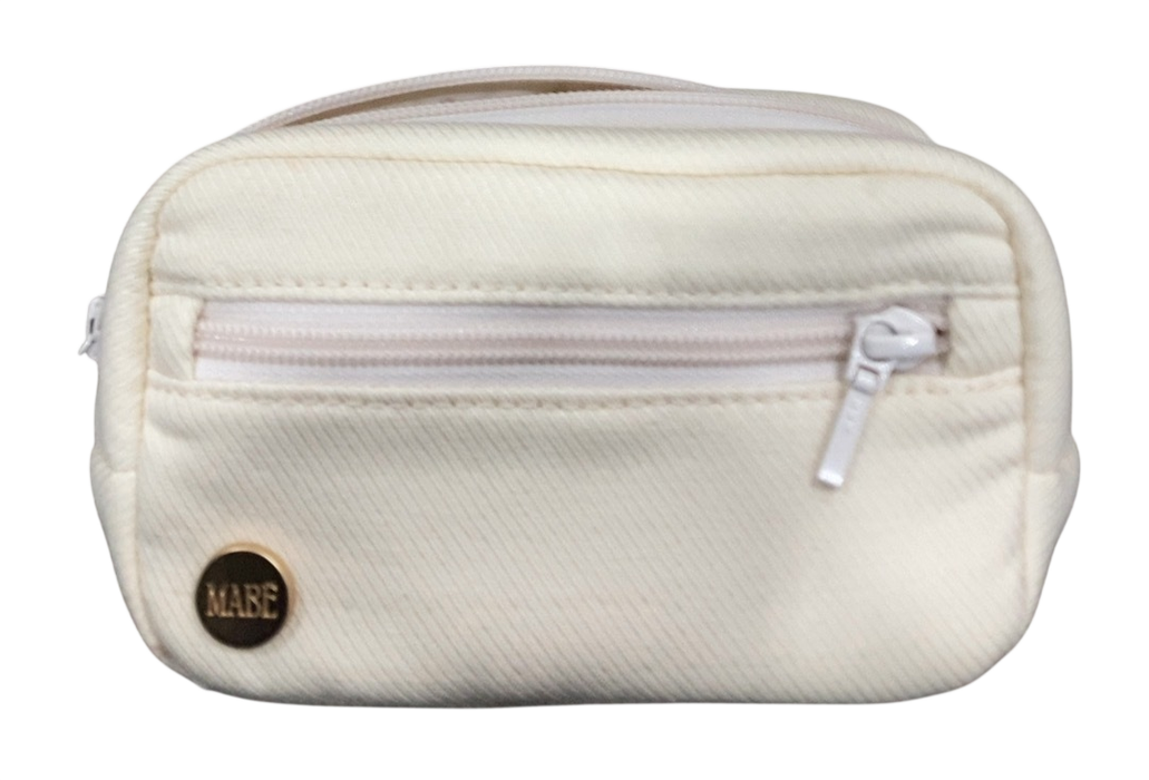 Shop Mabē Monarch Accessory Bag, ivory at GoodBuy Gear