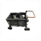 Shop Wonderfold W4 Luxe Pro Stroller Wagon, 2025, Jet Black at GoodBuy Gear