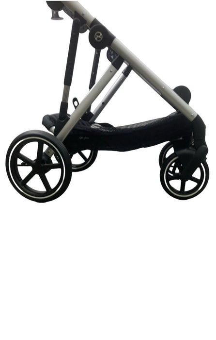 Cybex Gazelle S Modular Stroller, 2023, Black Frame, Deep Black