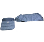 Shop Bugaboo Fox 2 Bassinet Fabric Set, Blue Melange at GoodBuy Gear