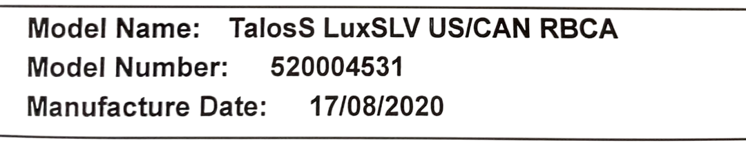 Shop Cybex Talos S Lux Stroller, 2020, Moon Black (Silver Frame) at GoodBuy Gear