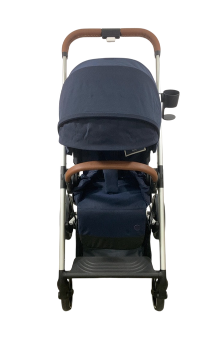 Shop Cybex Balios S Lux Stroller, 2021, Ocean Blue, Silver Frame at GoodBuy Gear