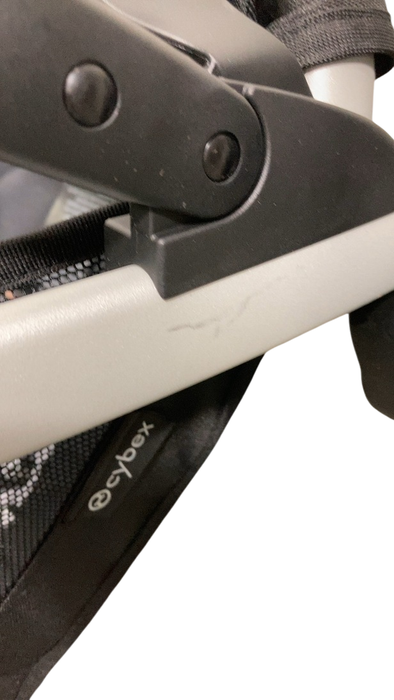 Shop Cybex e-Gazelle S Stroller, 2024, Moon Black, Silver at GoodBuy Gear