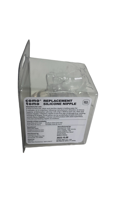 Shop Comotomo Replacement Fast Flow Nipples at GoodBuy Gear