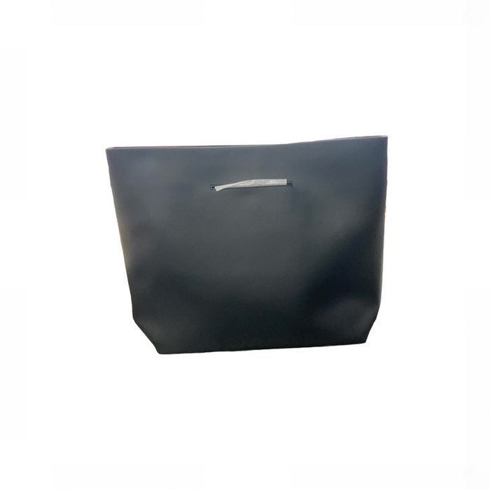 Shop DRAFT - Mina Baie Harlow Vegan Full, 13”H x 14.5”W x 7”D, Black/Black at GoodBuy Gear