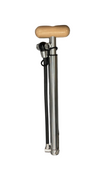 Shop Woom AIRFLO Bike Pump, Aluminum/Wood at GoodBuy Gear
