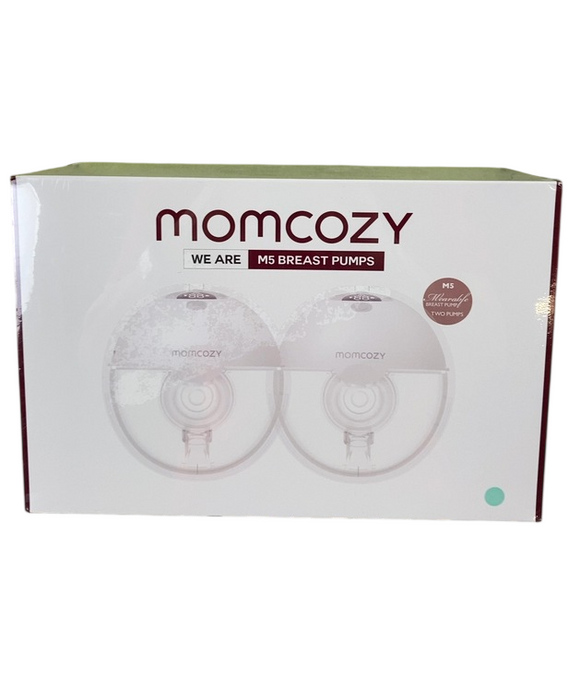Shop Momcozy All-in-one M5 Double Wearable Breast Pump, Mint at GoodBuy Gear