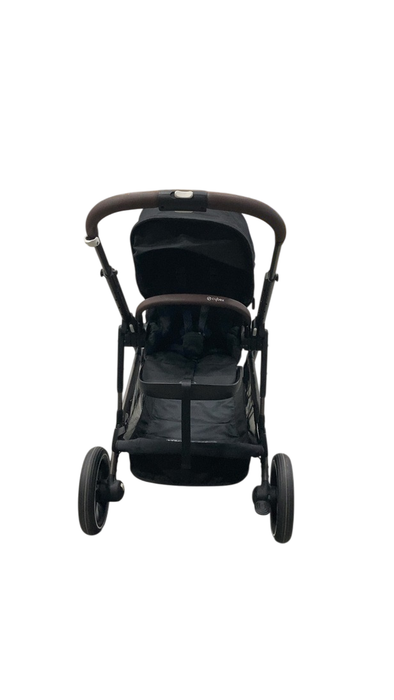 Cybex Gazelle S Modular Stroller, 2024, Moon Black, Taupe Frame