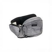 Shop Momcozy Wander360 Hip Seat Carrier, Grey, Medium at GoodBuy Gear