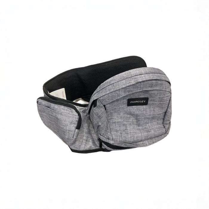 Shop Momcozy Wander360 Hip Seat Carrier, Grey, Medium at GoodBuy Gear