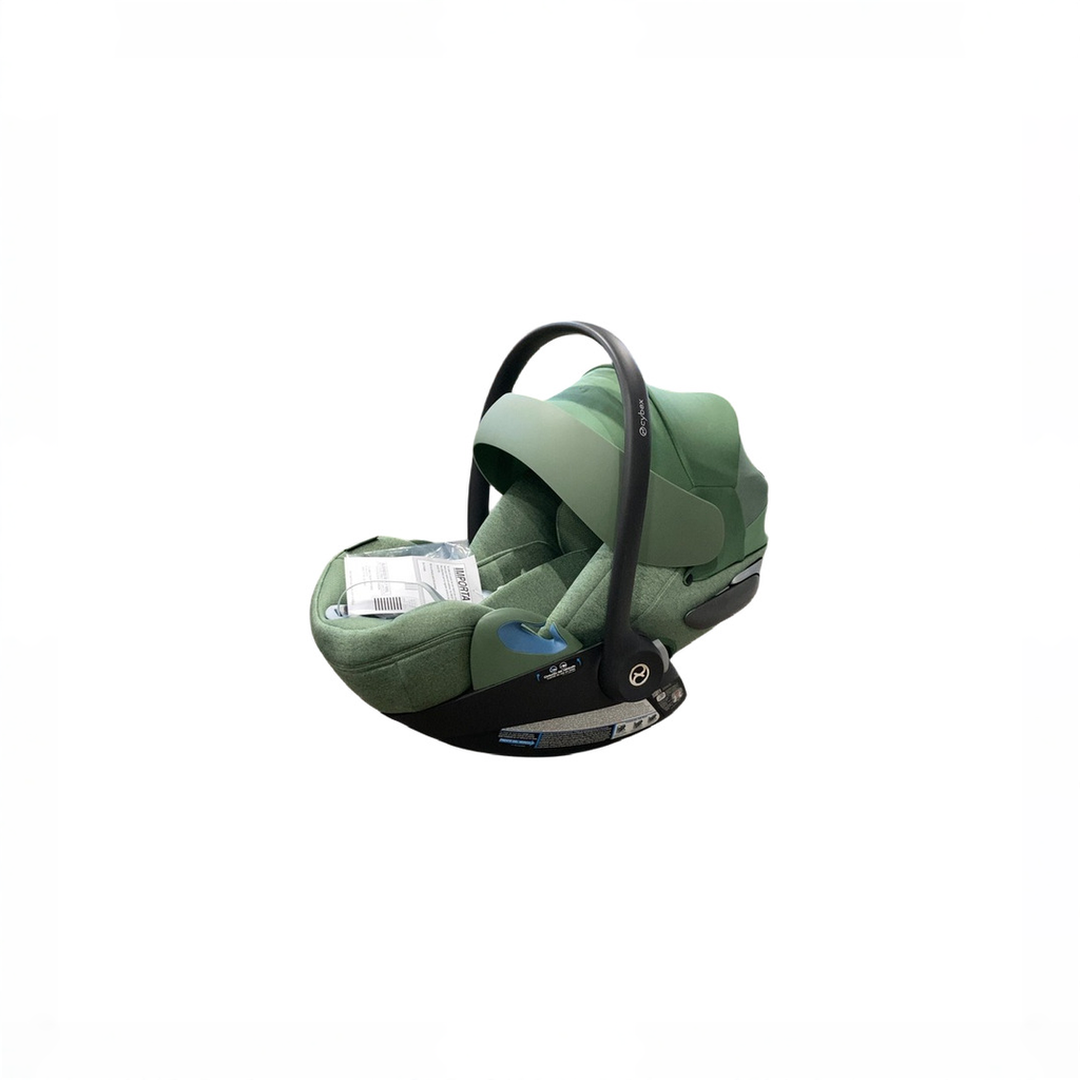 Cybex Cloud T SensorSafe Infant Car Seat With Load Leg Base, 2024, Leaf Green