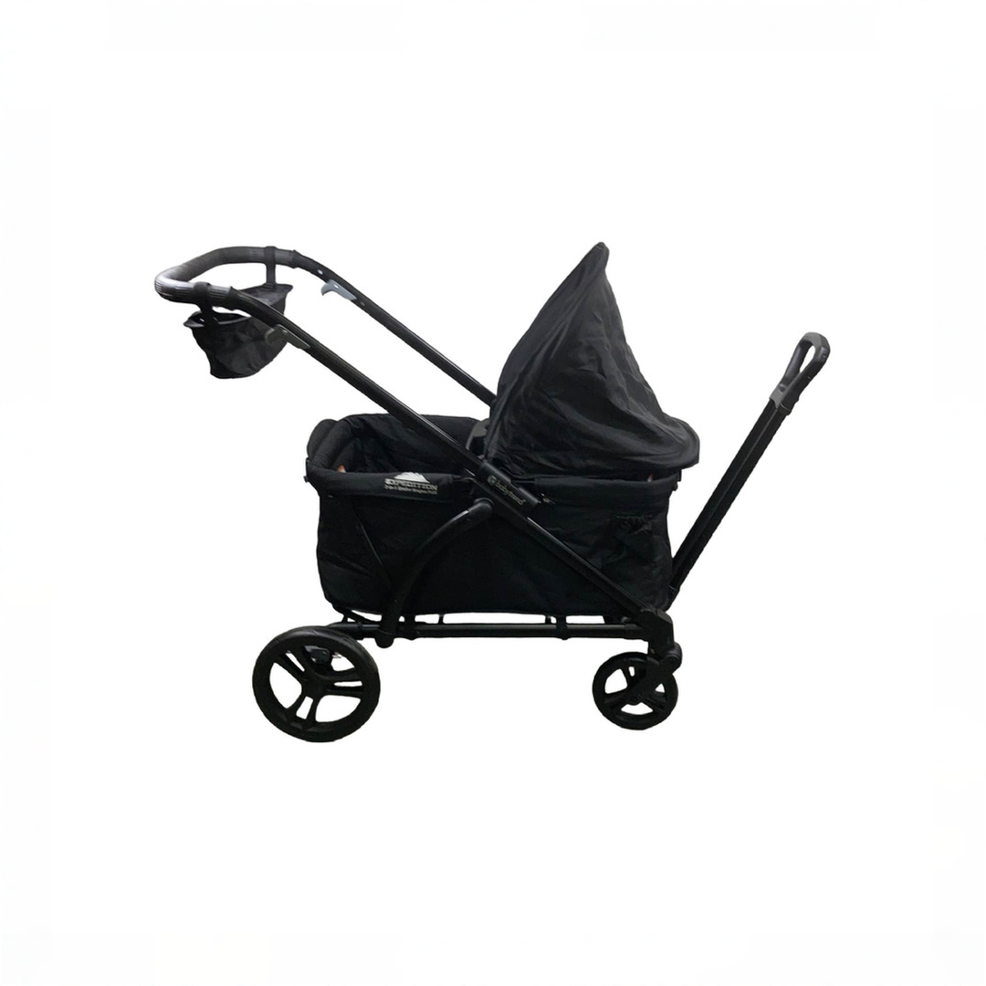 Baby Trend Expedition 2 in 1 Stroller Wagon Plus, Ultra Black