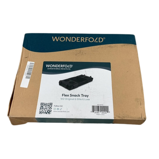 Shop Wonderfold Snack Tray, Black, W2/W1 Flex Model at GoodBuy Gear
