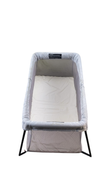 Shop BabyBjorn Travel Crib Light Bundle with Fitted Sheet, Silver at GoodBuy Gear