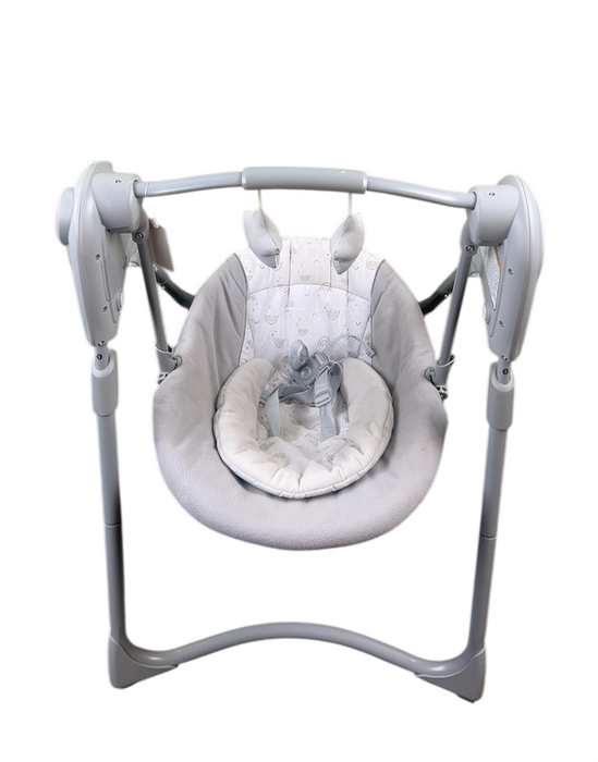 Shop Graco Slim Spaces Compact Baby Swing, Reign at GoodBuy Gear
