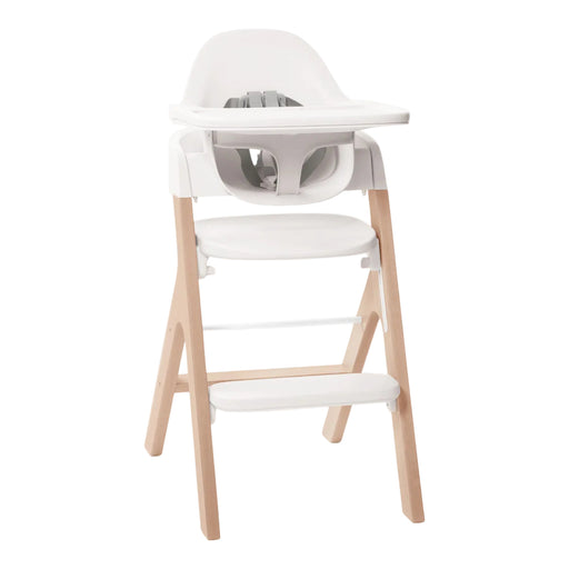 Shop Mockingbird High Chair, Natural Beech, White at GoodBuy Gear