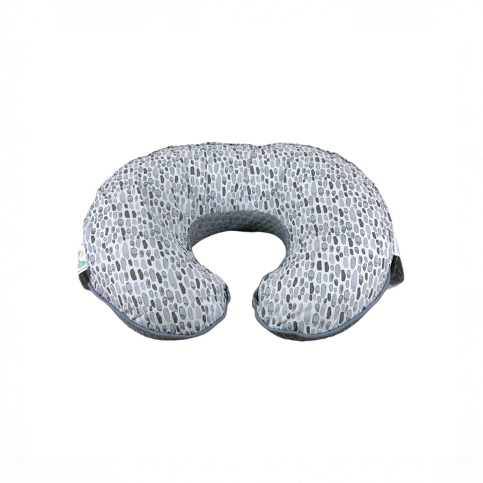 Shop Boppy Luxe Feeding and Infant Support Pillow, Grey Brushstrokes Pennydots at GoodBuy Gear