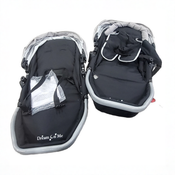 Shop DRAFT - Dream On Me Track Tandem Stroller Face to Face Edition, 2025, Black at GoodBuy Gear