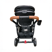 Shop DRAFT - Mompush Ultimate 2 Baby Stroller with Bassinet, 2025, Black with Black Frame at GoodBuy Gear