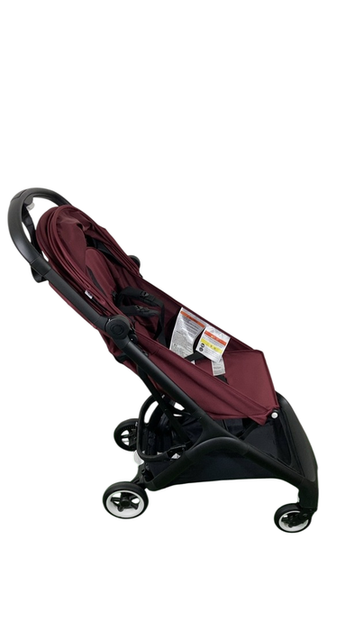 Shop Bugaboo Butterfly Stroller, 2024, Black, Dark Cherry, Dark Cherry at GoodBuy Gear