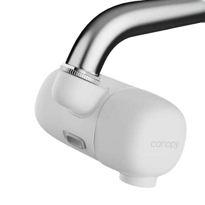 Canopy Faucet Filter, White