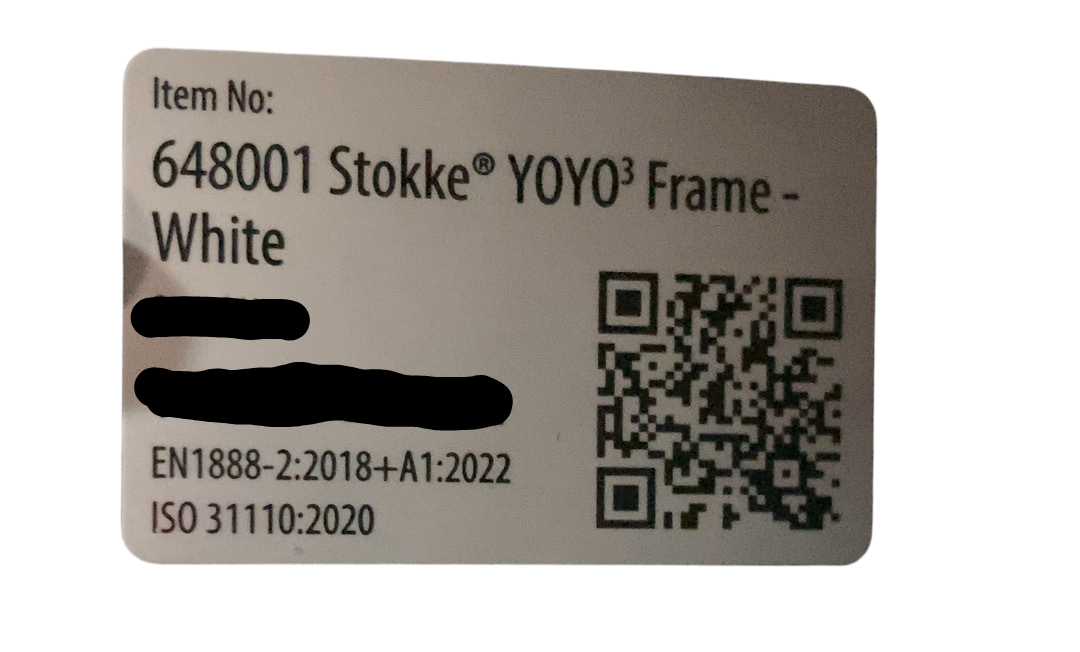 Shop Stokke YOYO3 Complete Stroller, 2024, Black, White at GoodBuy Gear
