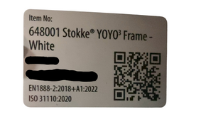 Shop Stokke YOYO3 Complete Stroller, 2024, Black, White at GoodBuy Gear