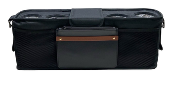 Shop Wonderfold Parent Console, 4 Seater (4 Cup Holders), Volcanic Black at GoodBuy Gear