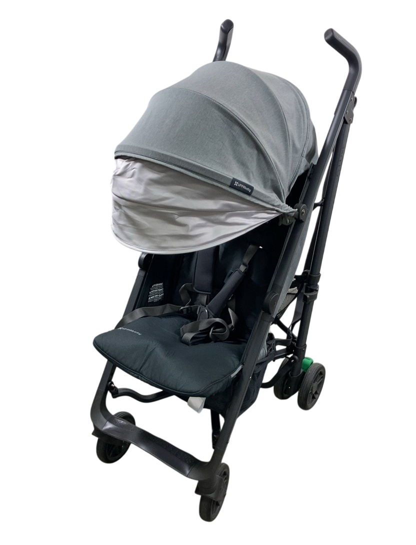 uppababy g lite or g luxe UPPAbaby G-LUXE Stroller, 2024, Greyson (Charcoal Melange)