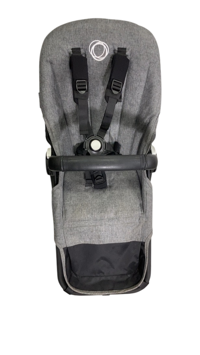 Shop Bugaboo Donkey 5 Mono Stroller, Black, Grey Melange, 2024, No Canopy at GoodBuy Gear
