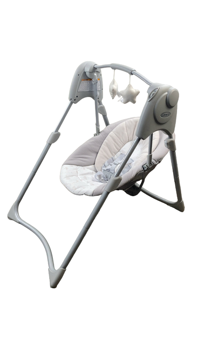 Shop Graco Slim Spaces Compact Baby Swing, Reign at GoodBuy Gear