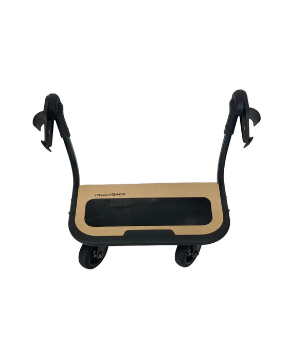 UPPAbaby VISTA PiggyBack Ride-Along Board, 2015+, Natural Wood/Black